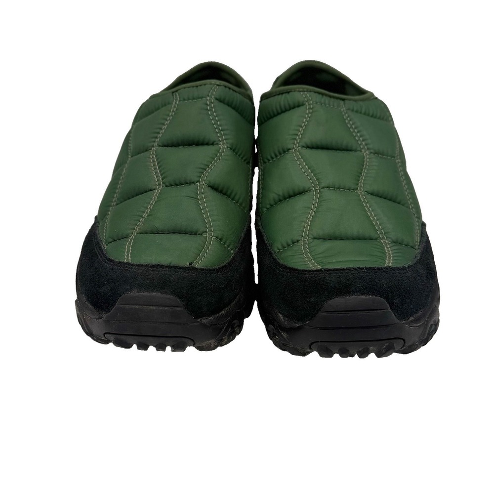 Merrell Moab 2 Quilted Slide 1TRL Viridian Green Men's 8 Hiking Mule Vibram EUC - Picture 3 of 8